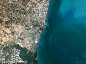 Снимок Венесуэлы, сделанный одной из камер компании Urthecast, установленной на МКС